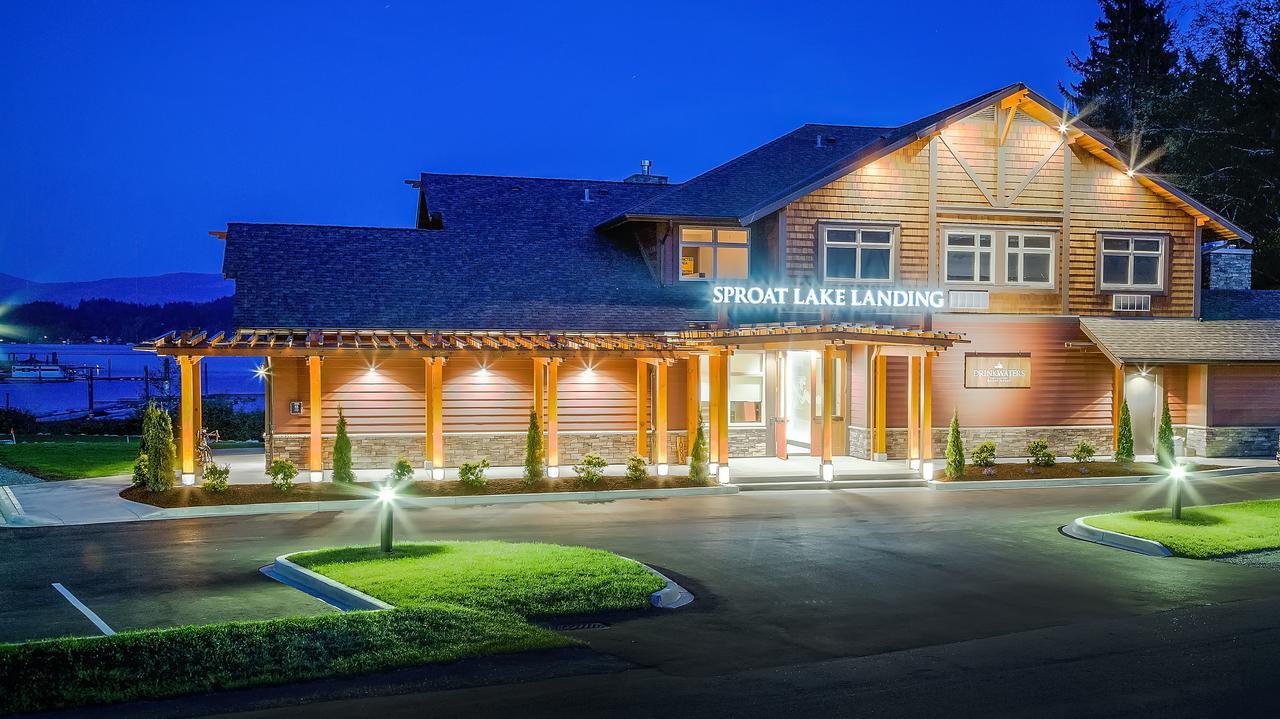 Sproat Lake Landing Resort Great Central Esterno foto