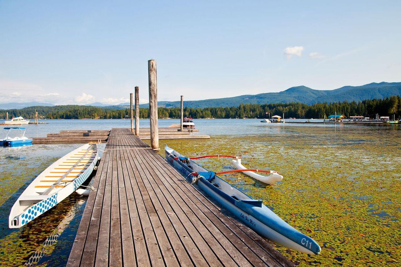 Sproat Lake Landing Resort Great Central Esterno foto
